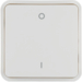 30423542 Rocker with imprint "0 - 1" Berker W.1, polar white matt