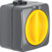 3046 Rrotary switch off/change-over surface-mounted Isopanzer IP66, dark grey/yellow
