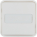30763542 Rocker with labelling field,  Berker W.1, polar white matt
