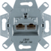 4587 FCC socket outlet 8/8pole shielded,  cat.6 iso Communication technology