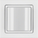 52036099 Light signal with frame Berker Q.3, polar white velvety