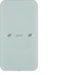 75141160 Touch sensor 1gang comfort with integral bus coupling unit,  KNX - Berker R.1 - configured,  glass polar white