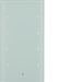 75144830 KNX Glass sensor 4gang comfort with integral bus coupling unit,  KNX - Berker TS Sensor,  glass polar white