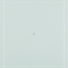 75161090 B.IQ push-button 1gang KNX - Berker B.IQ,  glass polar white
