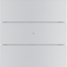 75163594 B.IQ push-button 3gang comfort KNX - Berker B.IQ,  Aluminium,  aluminium anodised