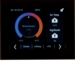 75740101 KNX Touch Control with TFT display with colour display,  with integral bus coupling unit,  KNX,  black glossy