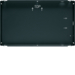 75900107 Flush-mounted housing for 7" touch panel KNX,  anthracite,  lacquered