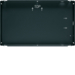 75900110 Flush-mounted housing for 10" touch panel KNX,  anthracite,  lacquered