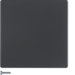 85141126 Button 1gang Berker Q.1/Q.3/Q.7/Q.9, anthracite velvety,  lacquered