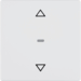 85241129 Blind time switch Berker Q.1/Q.3/Q.7/Q.9, polar white velvety