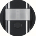 85341131 Motion detector 1.1 m Berker R.1/R.3/R.8/Serie 1930/R.classic,  black glossy