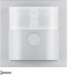 85342183 Motion detector 2.2 m Berker S.1/B.3/B.7, aluminium,  matt,  lacquered