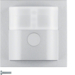 85342283 IR motion detector comfort 2.2 m Berker S.1/B.3/B.7, aluminium,  matt,  lacquered