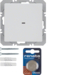 85655229 KNX radio wall-transmitter 1gang flat quicklink Berker Q.1/Q.3/Q.7/Q.9, polar white velvety