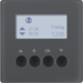 85741126 Blind time switch with display,  Berker Q.1/Q.3/Q.7/Q.9, anthracite velvety,  lacquered