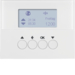 85745179 KNX radio blind time switch quicklink with display,  Berker K.1, polar white glossy