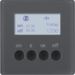 85745226 KNX radio timer quicklink with display,  Berker Q.1/Q.3/Q.7/Q.9, anthracite velvety,  lacquered