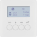 85745229 KNX radio timer quicklink with display,  Berker Q.1/Q.3/Q.7/Q.9, polar white velvety