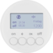 85745239 KNX radio timer quicklink with display,  Berker R.1/R.3/R.8/Serie 1930/R.classic,  polar white glossy