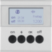 85745283 KNX radio timer quicklink with display,  Berker S.1/B.3/B.7, aluminium,  matt,  lacquered